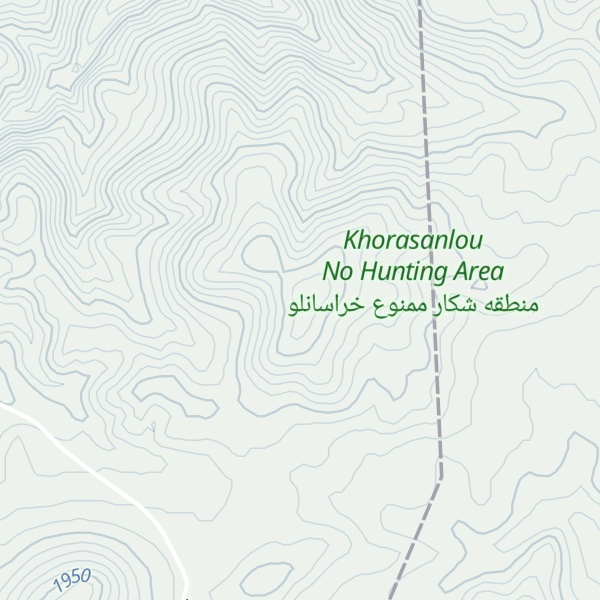 Map of Kūh-e Khāmeh Dargūnī