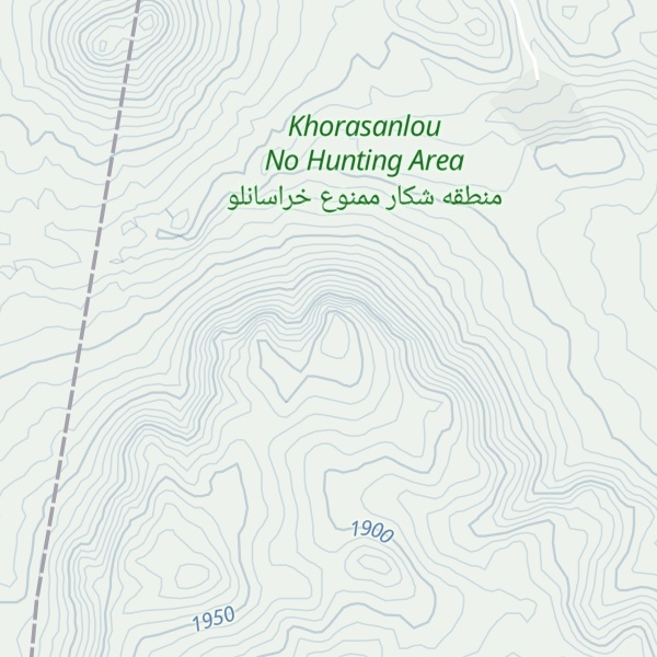 Map of Kūh-e Razak