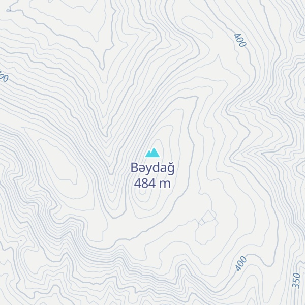 Map of Bəydağ