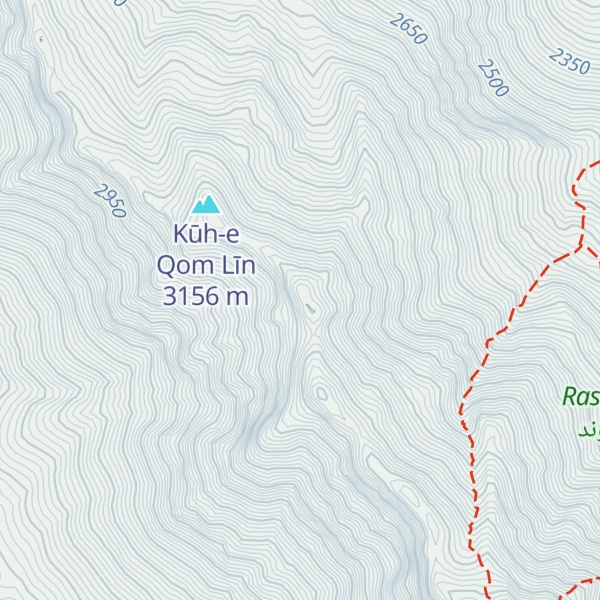 Map of Kūh-e Kolengeh