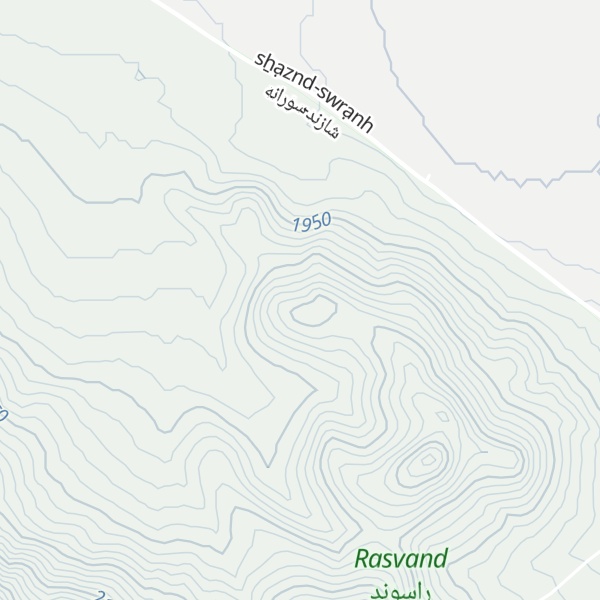 Map of Tappeh-ye Derāzeh