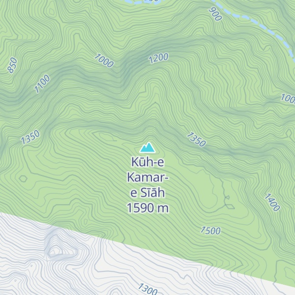 Map of Kūh-e Kamar-e Sīāh