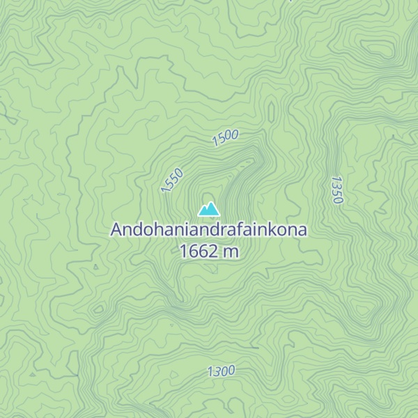 Map of Andohaniandrafainkona