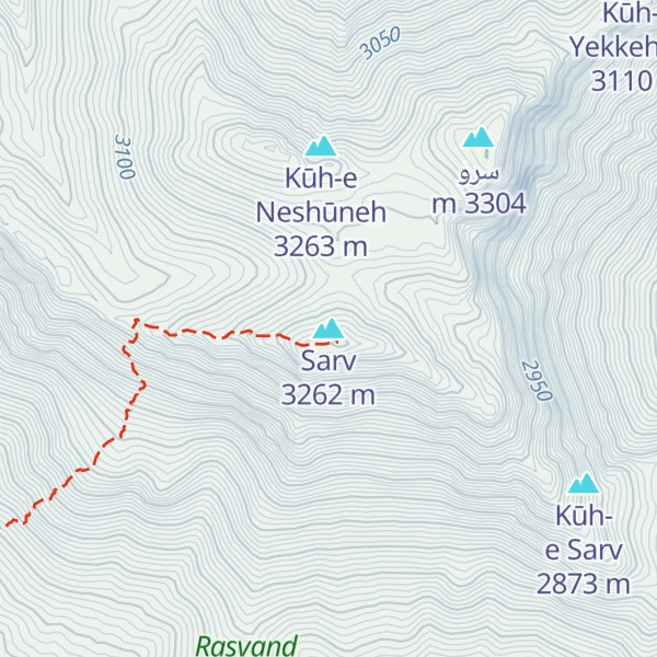Map of Sarv