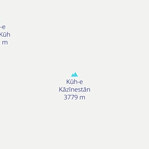 Map of Kūh-e Kāzīnestān