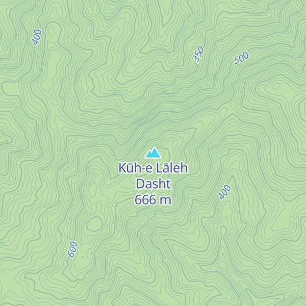 Map of Kūh-e Lāleh Dasht