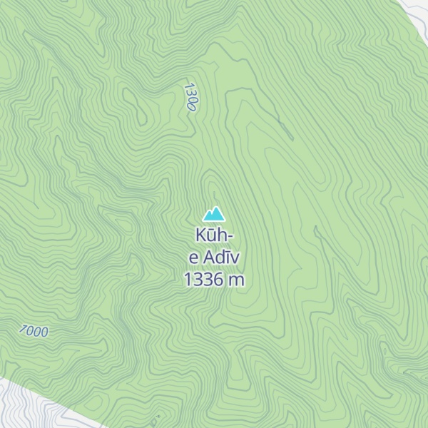Map of Kūh-e Adīv