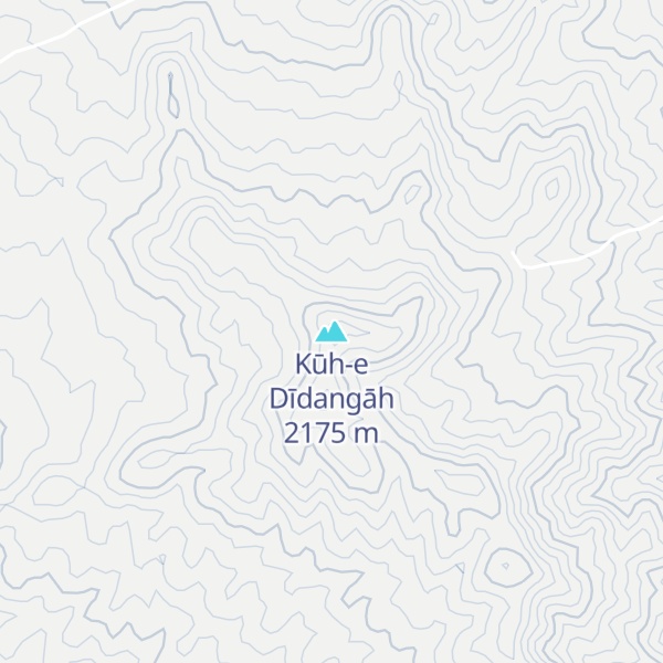 Map of Kūh-e Dīdangāh