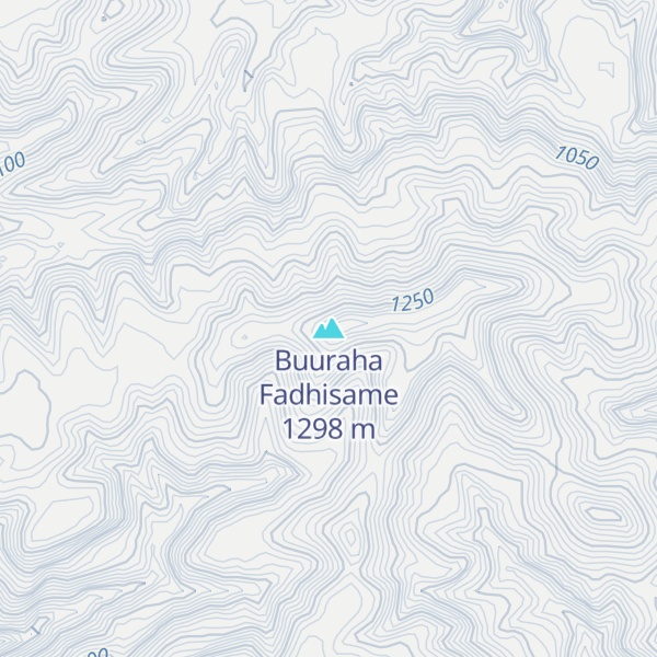 Map of Buuraha Fadhisame