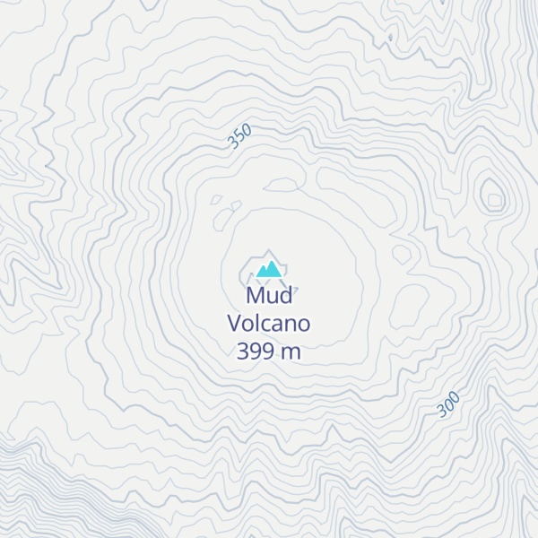 Map of Mud Volcano