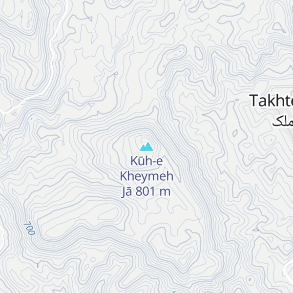 Map of Kūh-e Kheymeh Jā