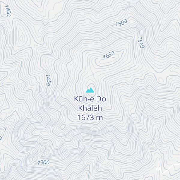Map of Kūh-e Do Khāleh