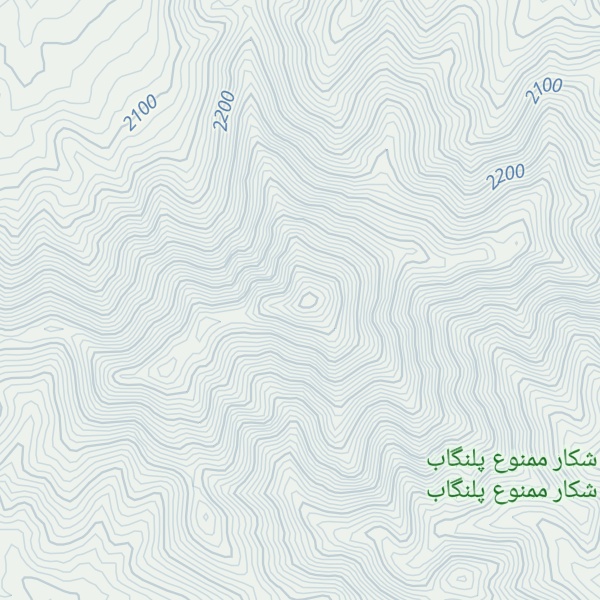 Map of Kūh Kamar-e Kabūd