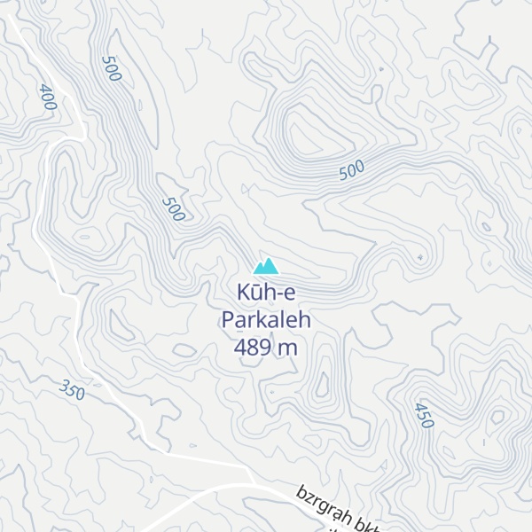 Map of Kūh-e Parkaleh