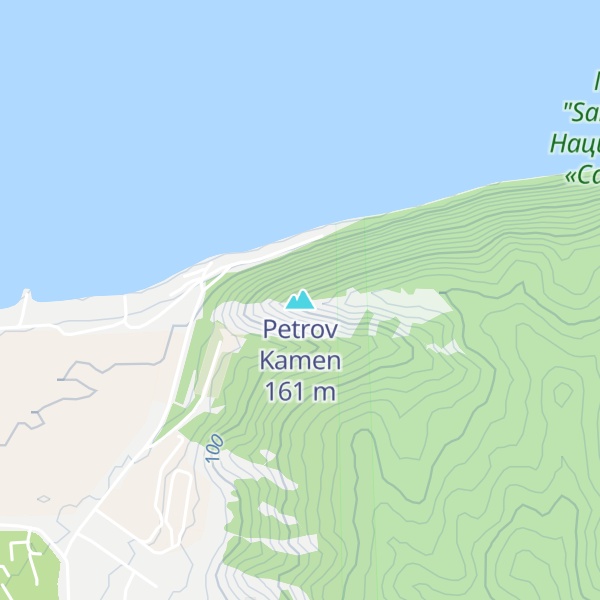 Map of Petrov Kamen