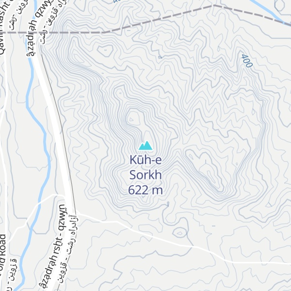 Map of Kūh-e Sorkh
