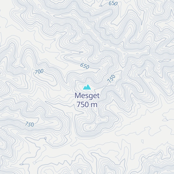 Map of Mesget