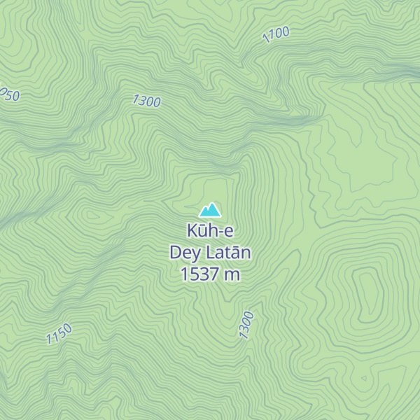Map of Kūh-e Dey Latān