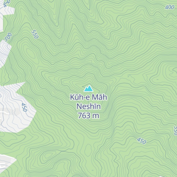 Map of Kūh-e Māh Neshīn