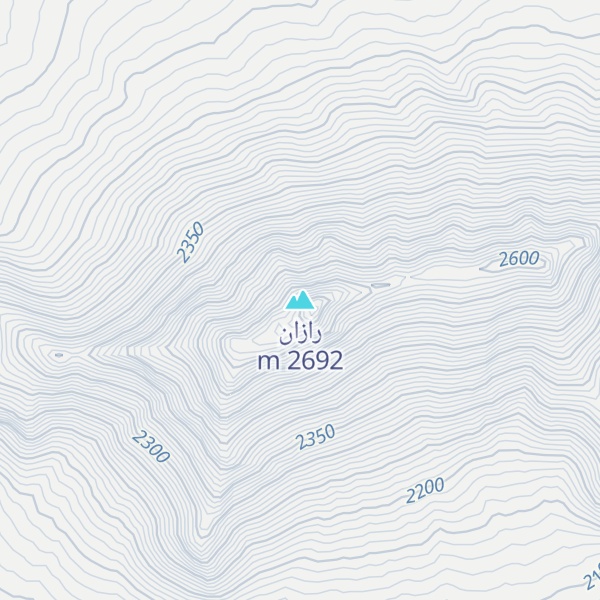 Map of رازان
