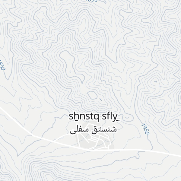 Map of Kūh-e Gūneh