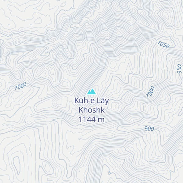 Map of Kūh-e Lāy Khoshk