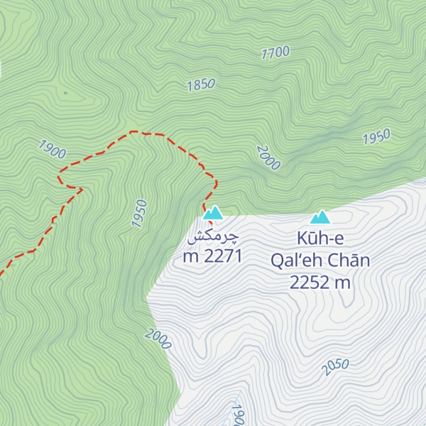 Map of چرمکش