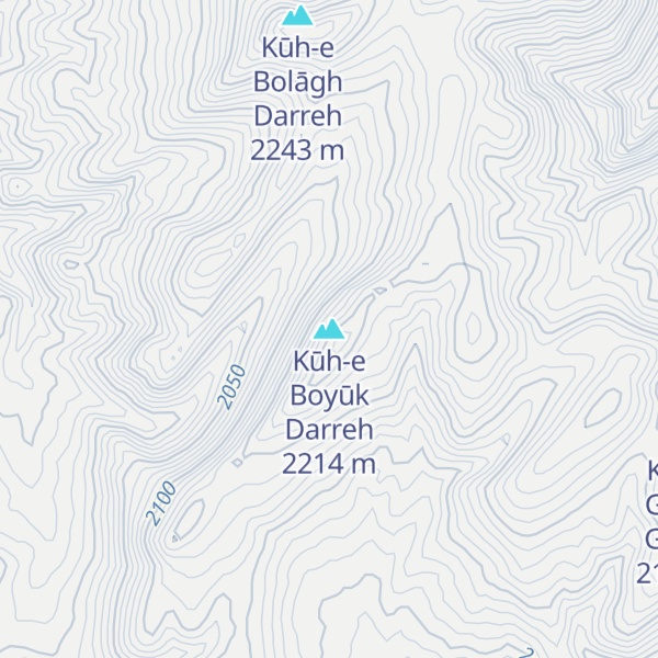 Map of Kūh-e Boyūk Darreh