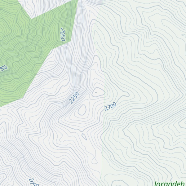 Map of Kūh-e Qal‘eh Jān