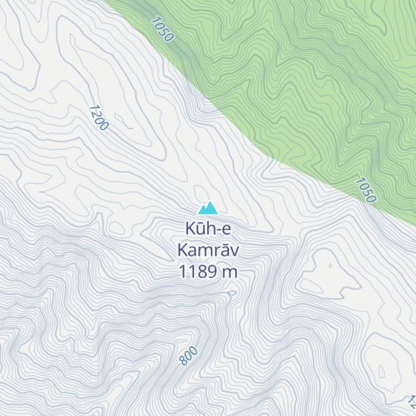 Map of Kūh-e Kamrāv