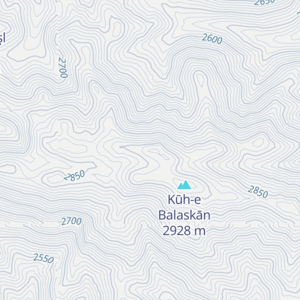 Map of Kūh-e Tāb Arlan Dūshān