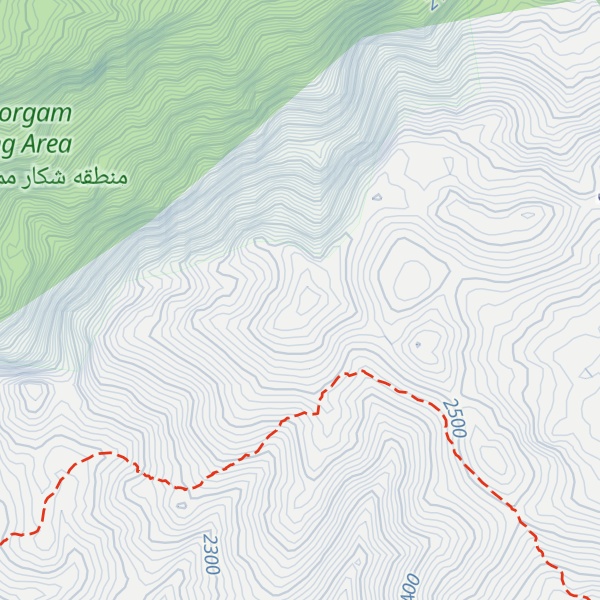 Map of Kūh-e Darfak