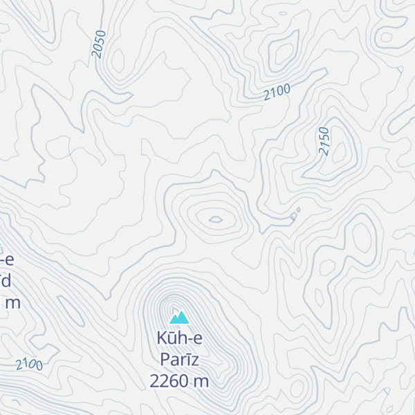 Map of Kūh-e Gīldar Tappeh