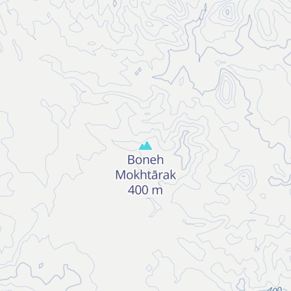 Map of Boneh Mokhtārak