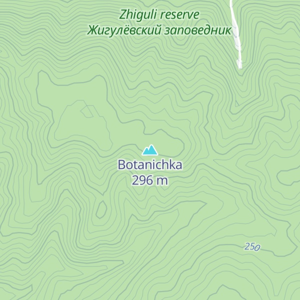 Map of Botanichka