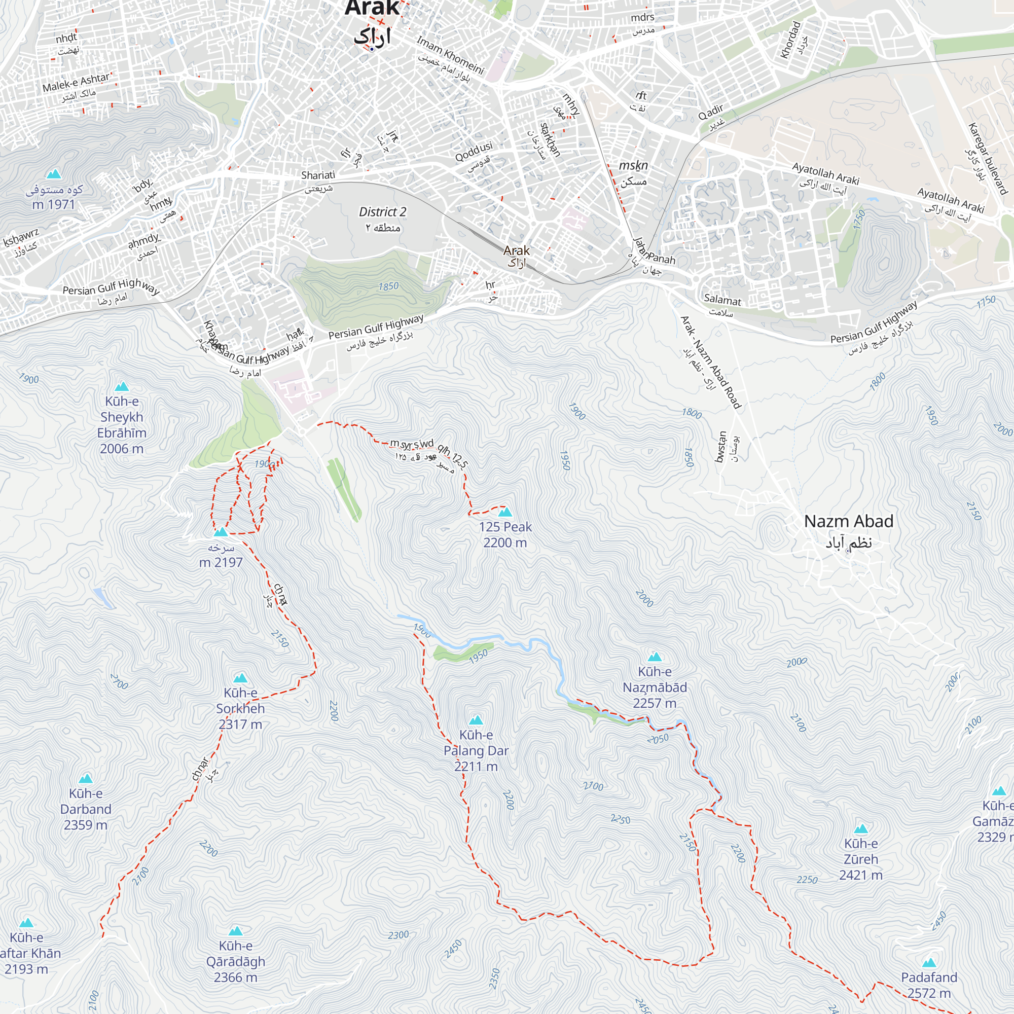 پناهگاه کوهنورد map