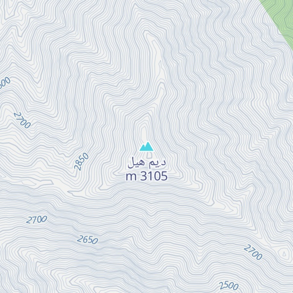 Map of دِیم هیل