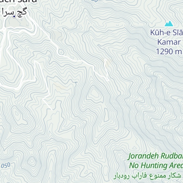 Map of Kūh-e Qermez