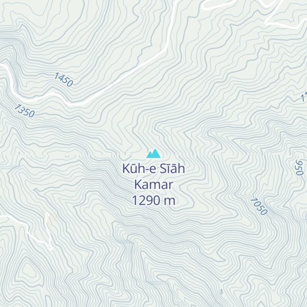 Map of Kūh-e Sīāh Kamar