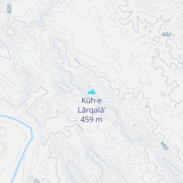 Map of Kūh-e Lārqalā‘