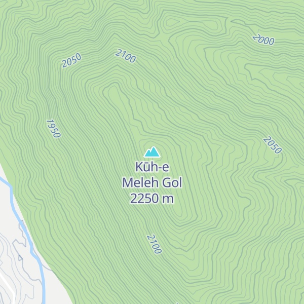 Map of Kūh-e Meleh Gol