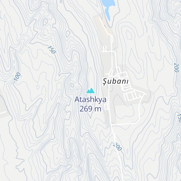 Map of Atashkya