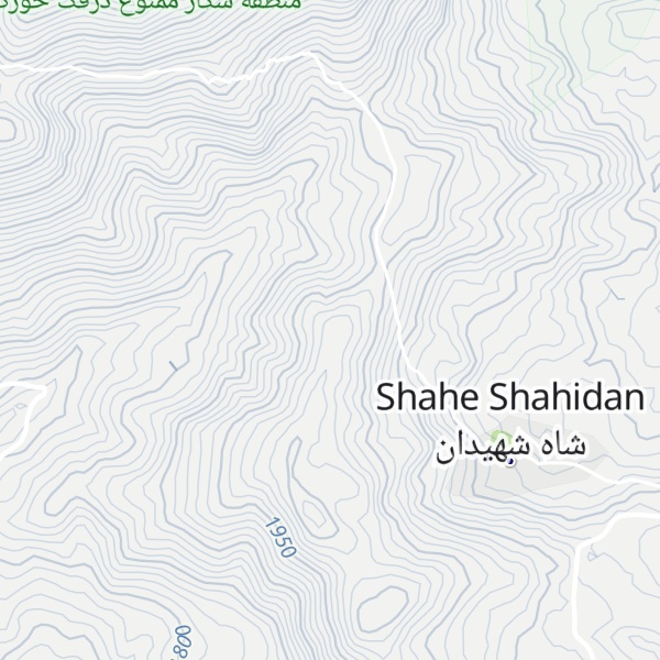 Map of Kūh-e Shāleh Kūh