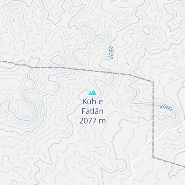 Map of Kūh-e Fatlān