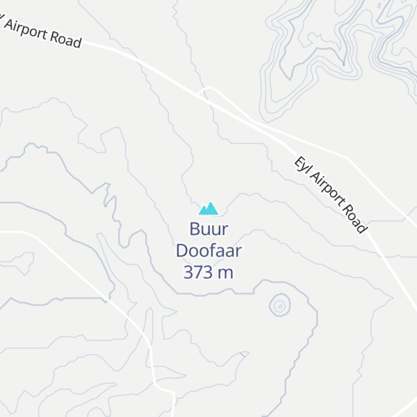 Map of Buur Doofaar