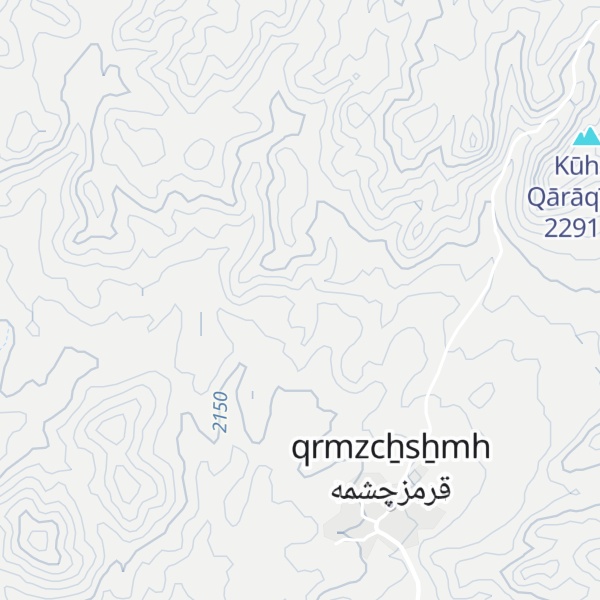 Map of Kūh-e Gelīdīz Gadīk