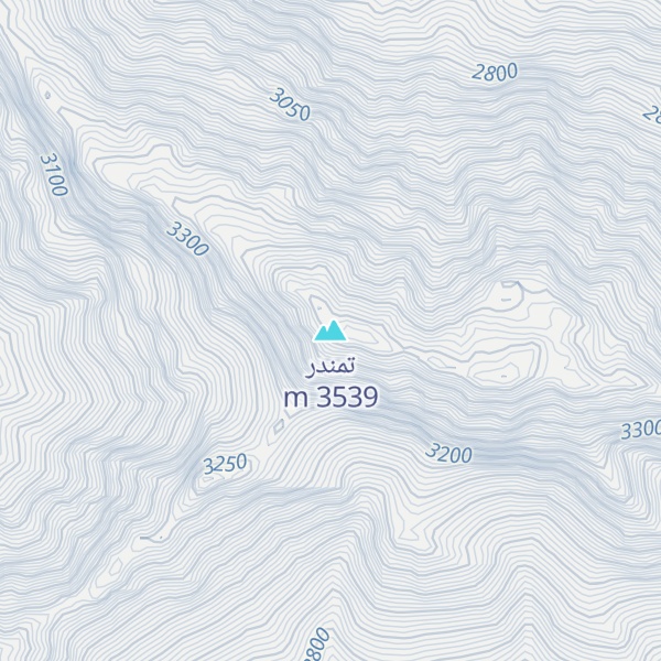 Map of تمندر