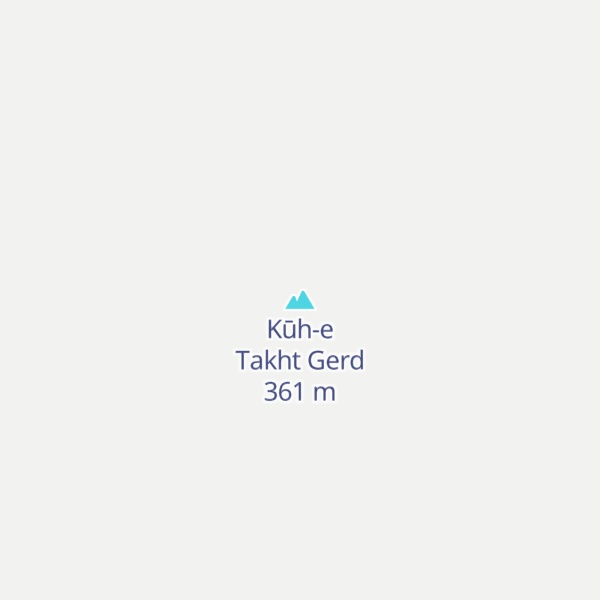 Map of Kūh-e Takht Gerd