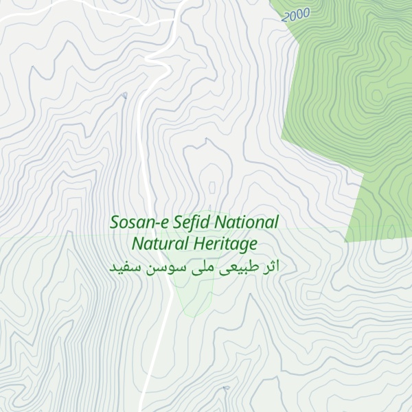 Map of Kūh-e Nabūr Lāneh