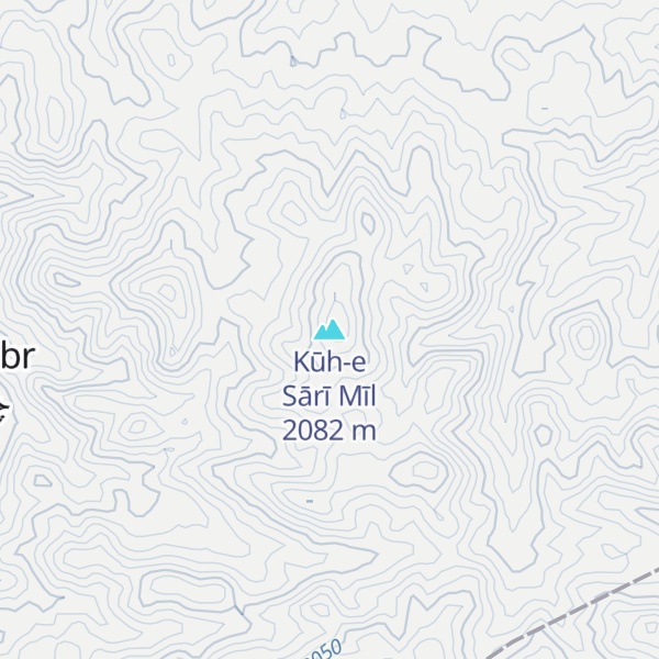 Map of Kūh-e Sārī Mīl